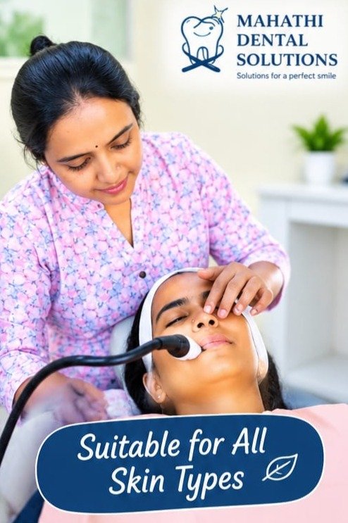 Suitable for All Skin Types - Hydra Facial at Mahathi Dental Solutions