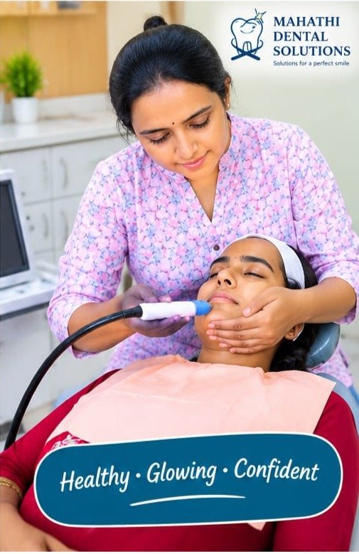 Healthy, Glowing, Confident - Hydra Facial at Mahathi Dental Solutions